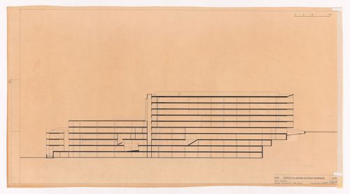 Section for Edifício de Escritórios na Av. D. Afonso Henriques, Avenida da Ponte, Porto, Portugal