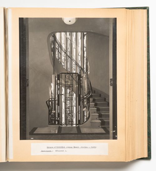 Escaliers - Bâtiment A. Groupe d'IMMEUBLE Avenue Henri Martin - Paris