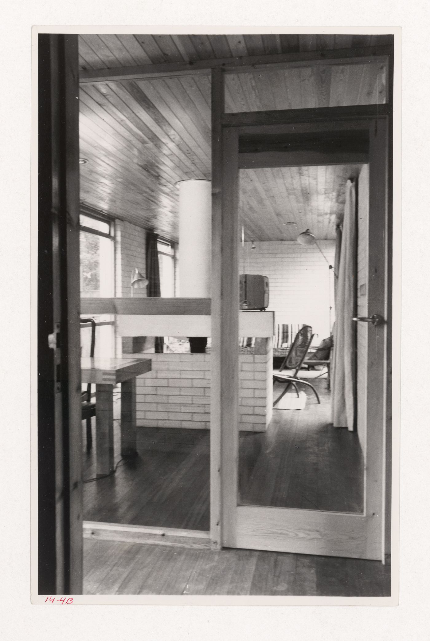 Interior view of House near Cowes, Isle of Wight, England