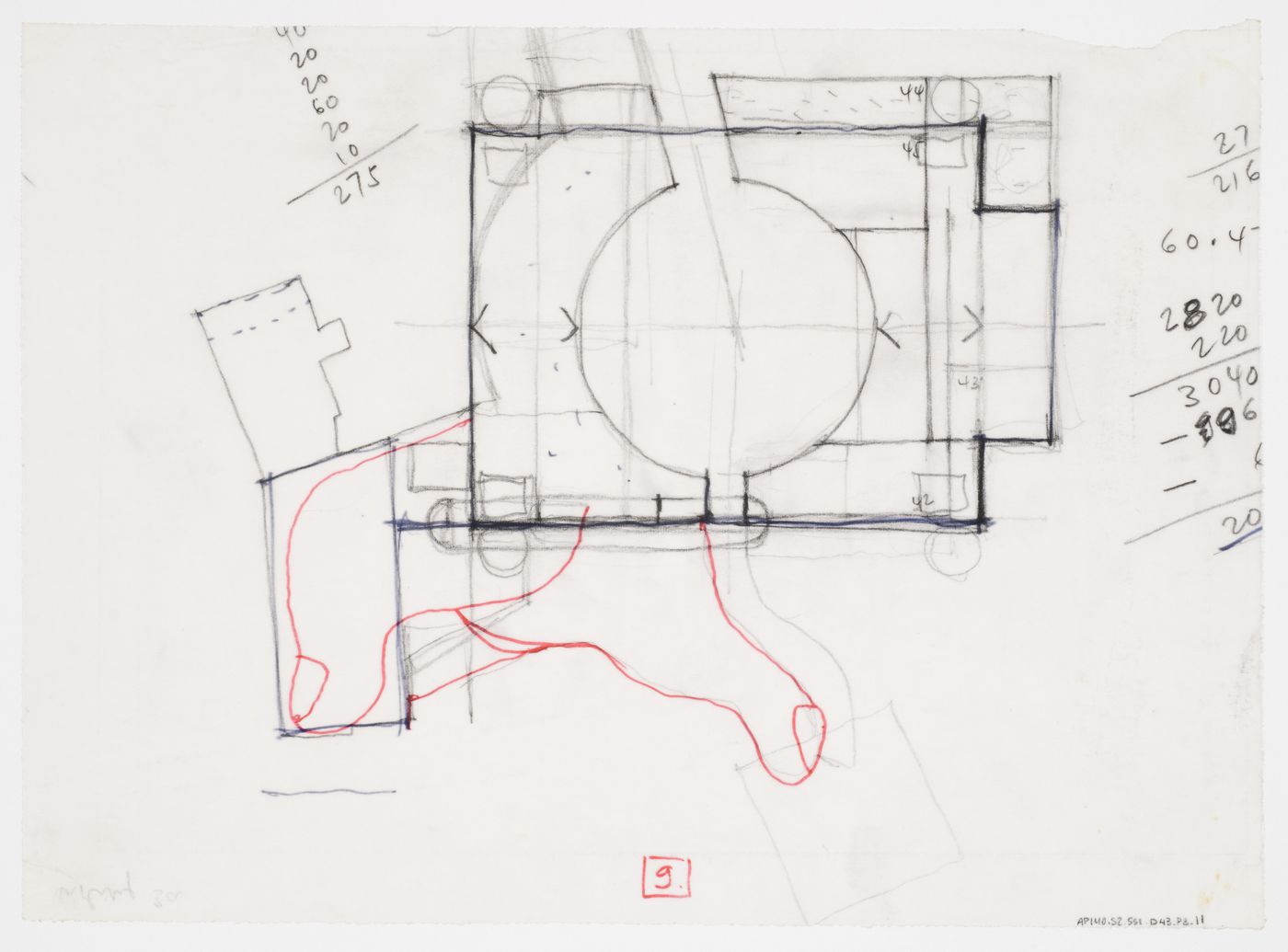 Nordrhein-Westfalen Museum, Dusseldorf, Germany: plan