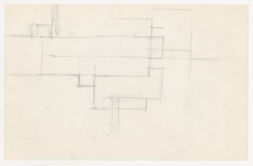 Sketch sectional detail for the Metallurgy Building, Illinois Institute of Technology, Chicago