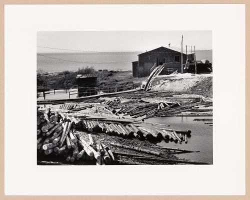 Lumber saw mill, R. Desjardins Inc., Ste. Félicité, Québec, from the series The Forms of Canadian Industrial Architecture