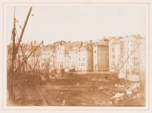 Harbor Scene, possibly Naples, Italy