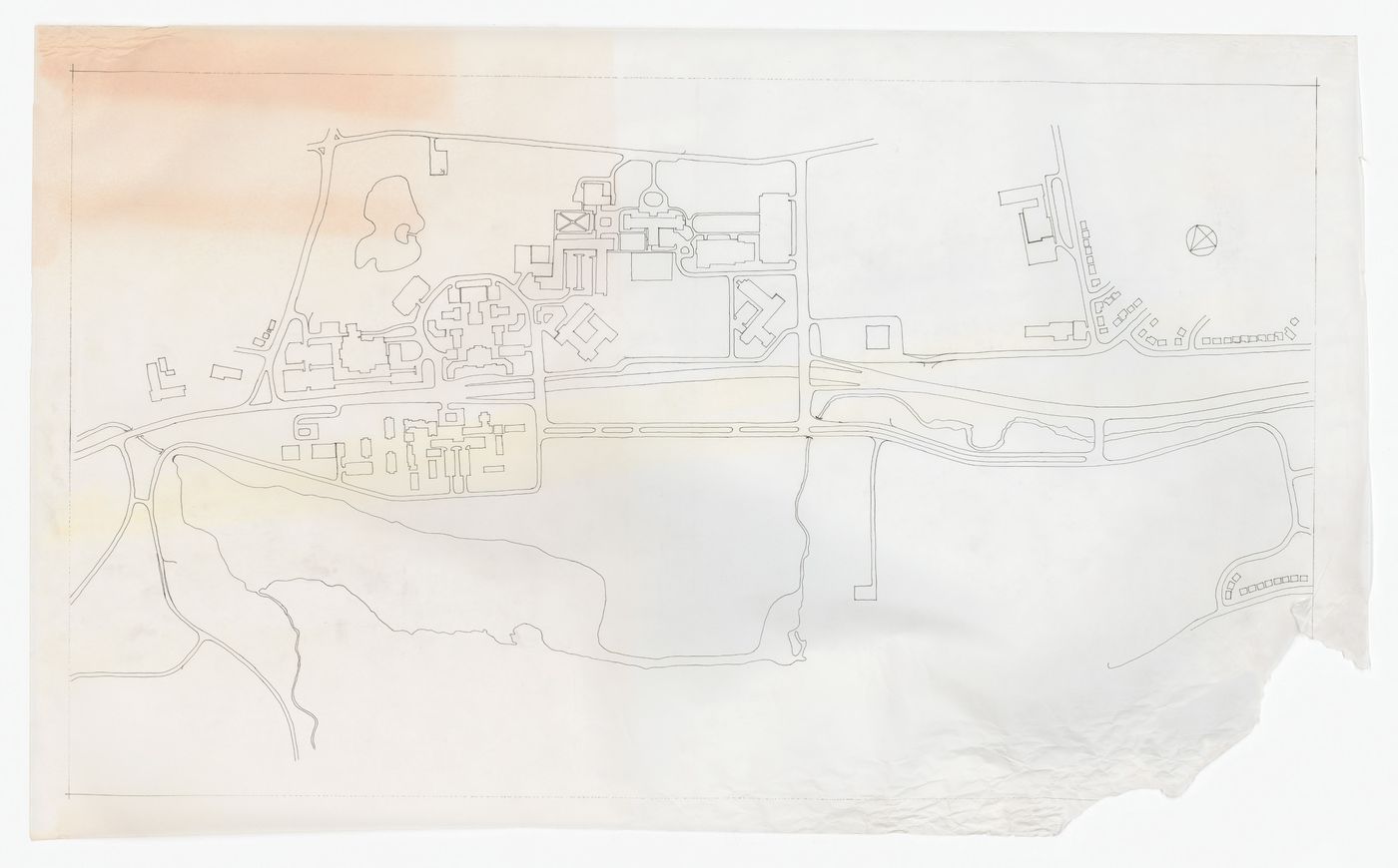 Site plan for Memorial University of Newfoundland, Health Sciences Complex, St. Johns, Newfoundland