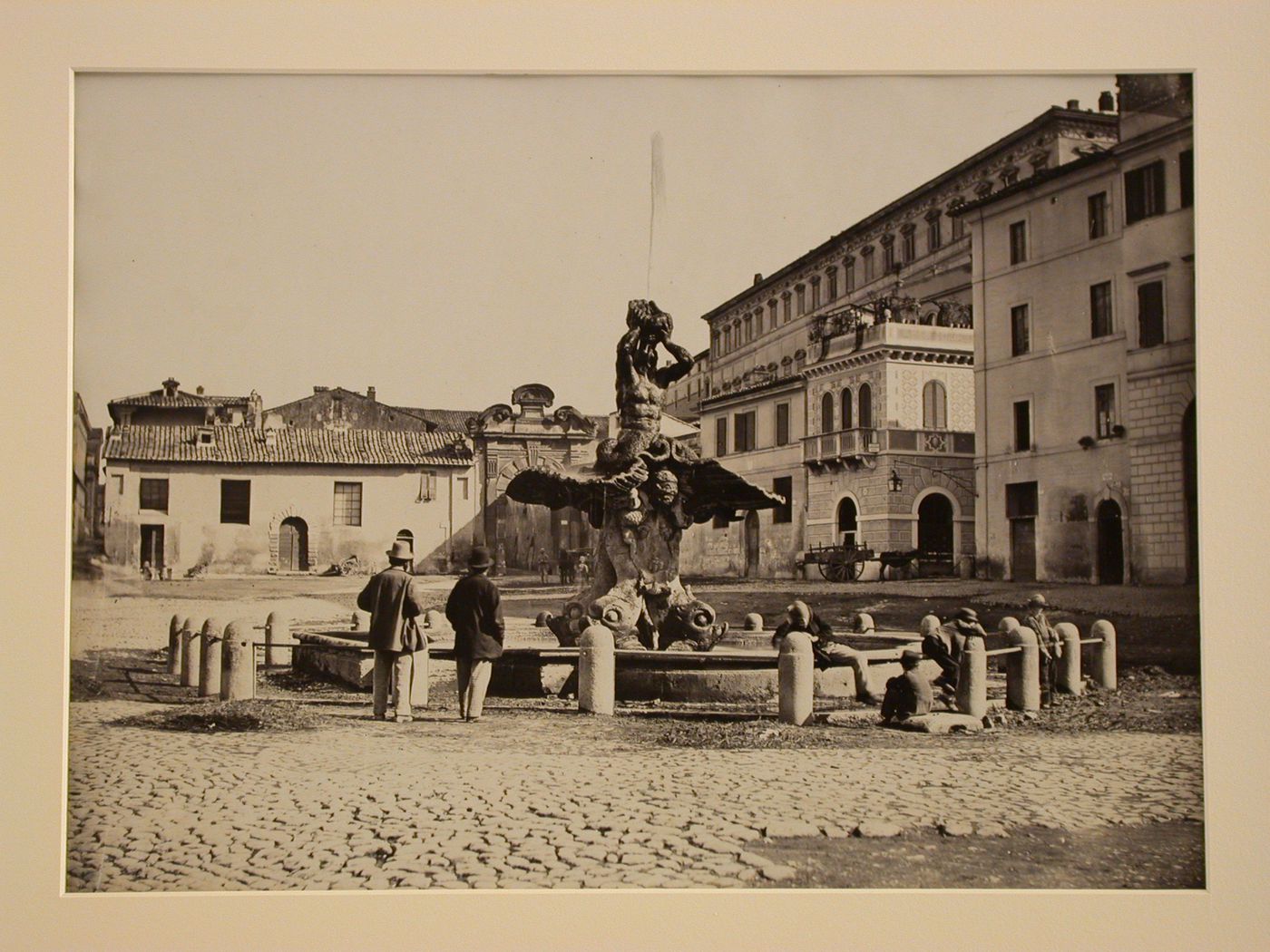 Piazza Barberini, Fontana del Tritone, Rome, Italy
