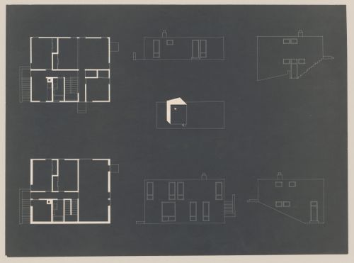 Plans and elevations for Economy House II