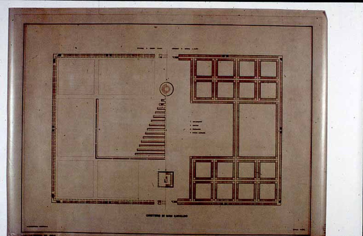 Cimitero di San Cataldo, Modena, Italy: Plan