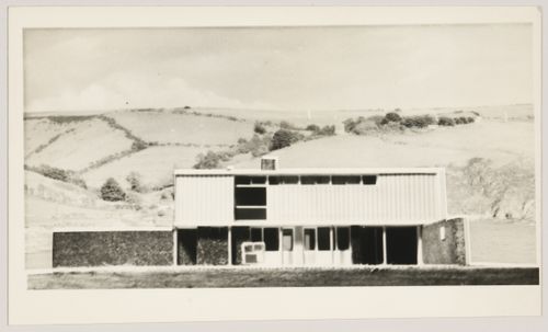 House for the Architect: view of model