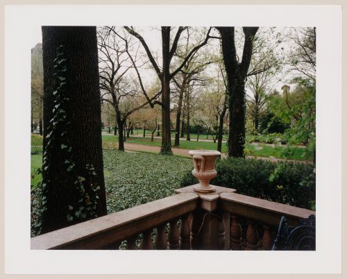 Viewing Olmsted: View from the Residence, John F. Davis Residence, 17 Westmoreland Place, St. Louis, Missouri