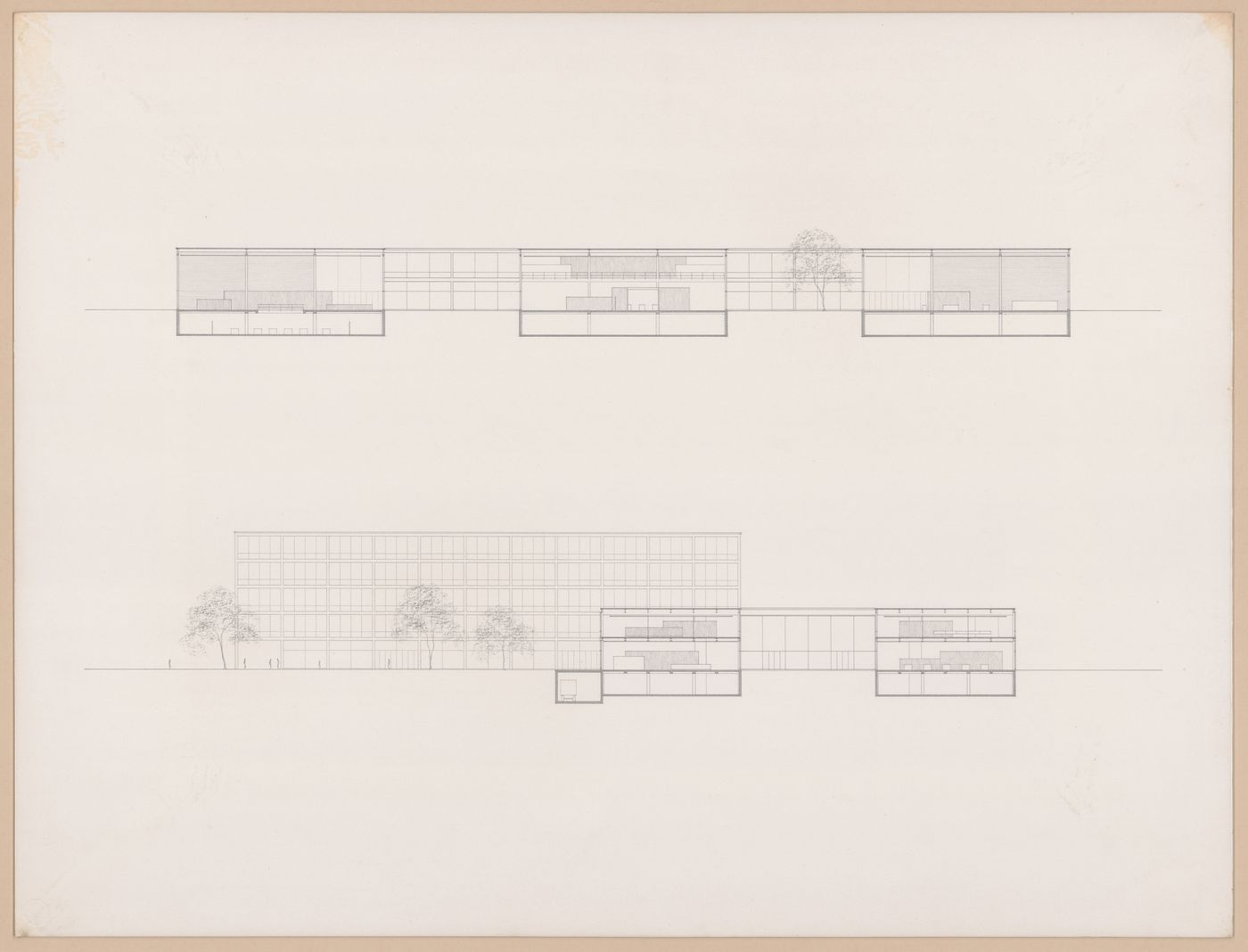 IIT graduate thesis: Sections for a surburban shopping centre