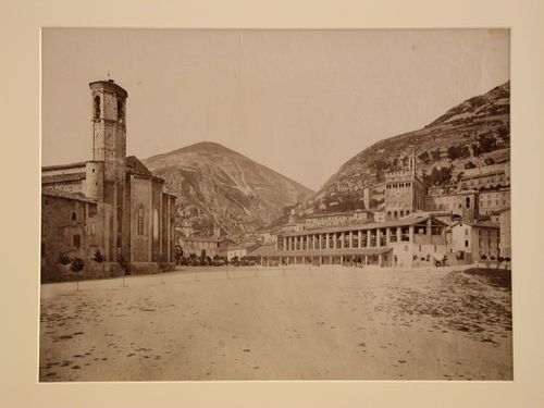 Piazza Vittorie Emanuele, Gubbio, Italy