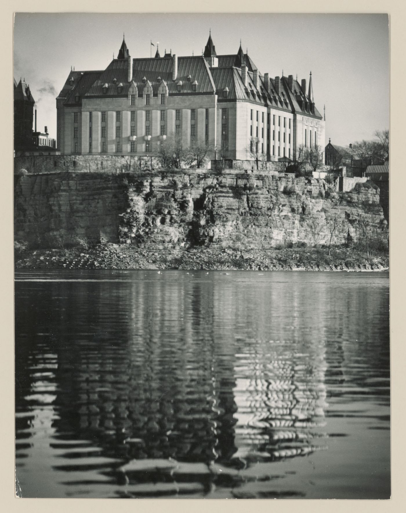 Vue de la Cour suprême du Canada, Ottawa, Ontario