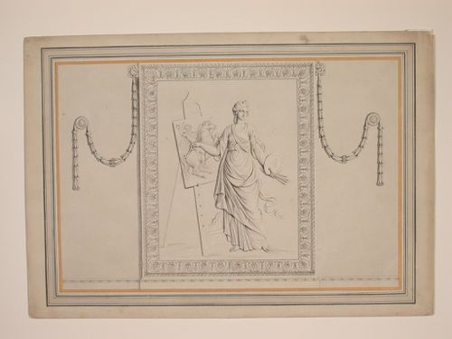 The Art of Painting: Ceiling of the Library at Marley, Dorset