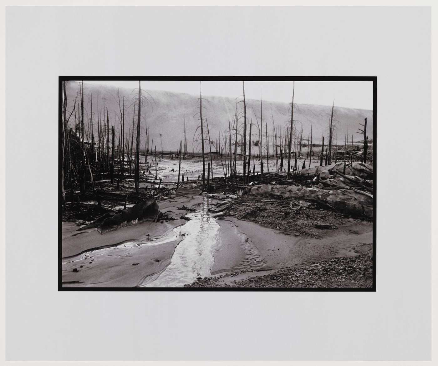 "Stanrock Tailing Wall, Elliott Lake, Ontario", Canada