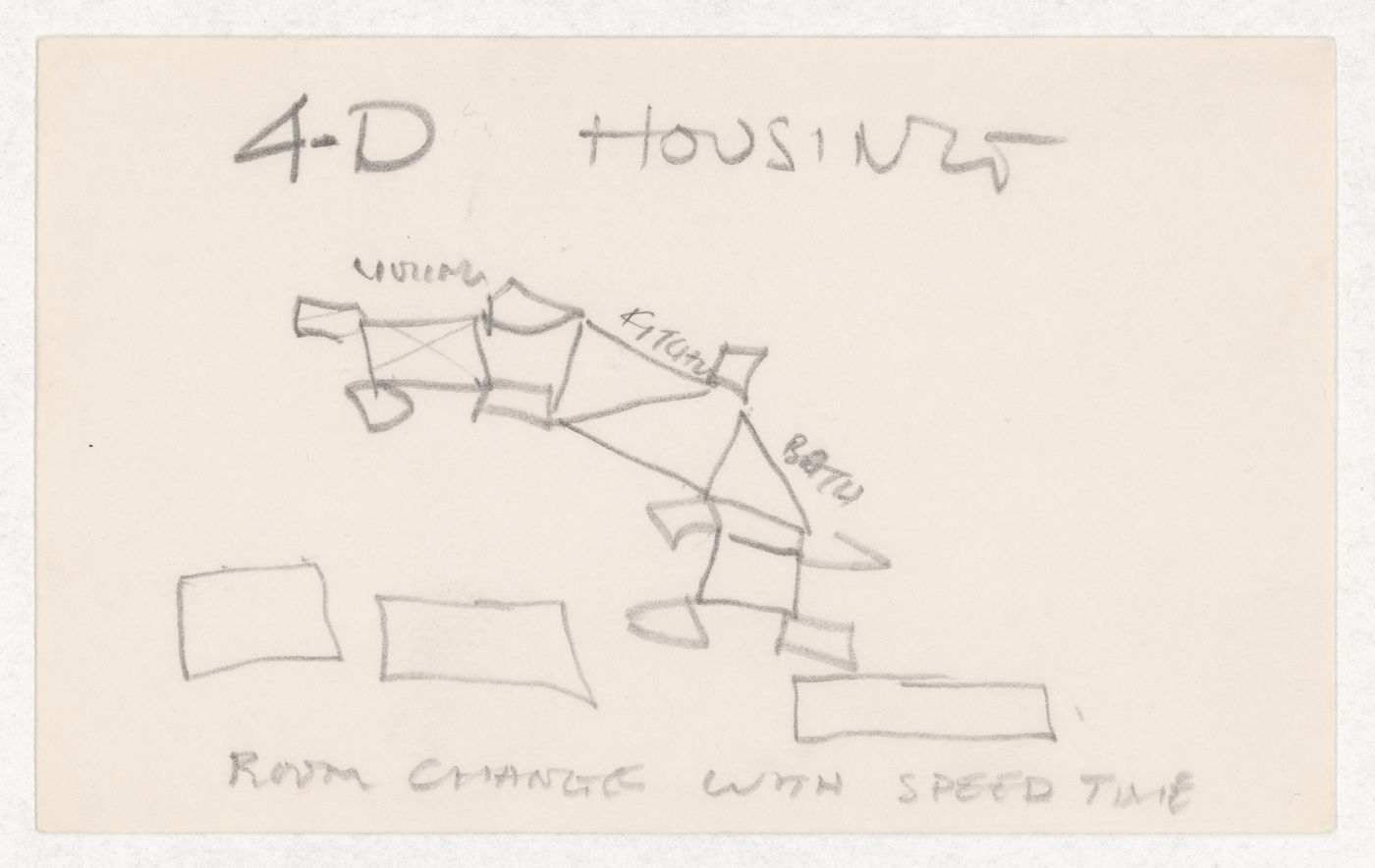 4D Housing / Room kitchen bath / Room change with speed time