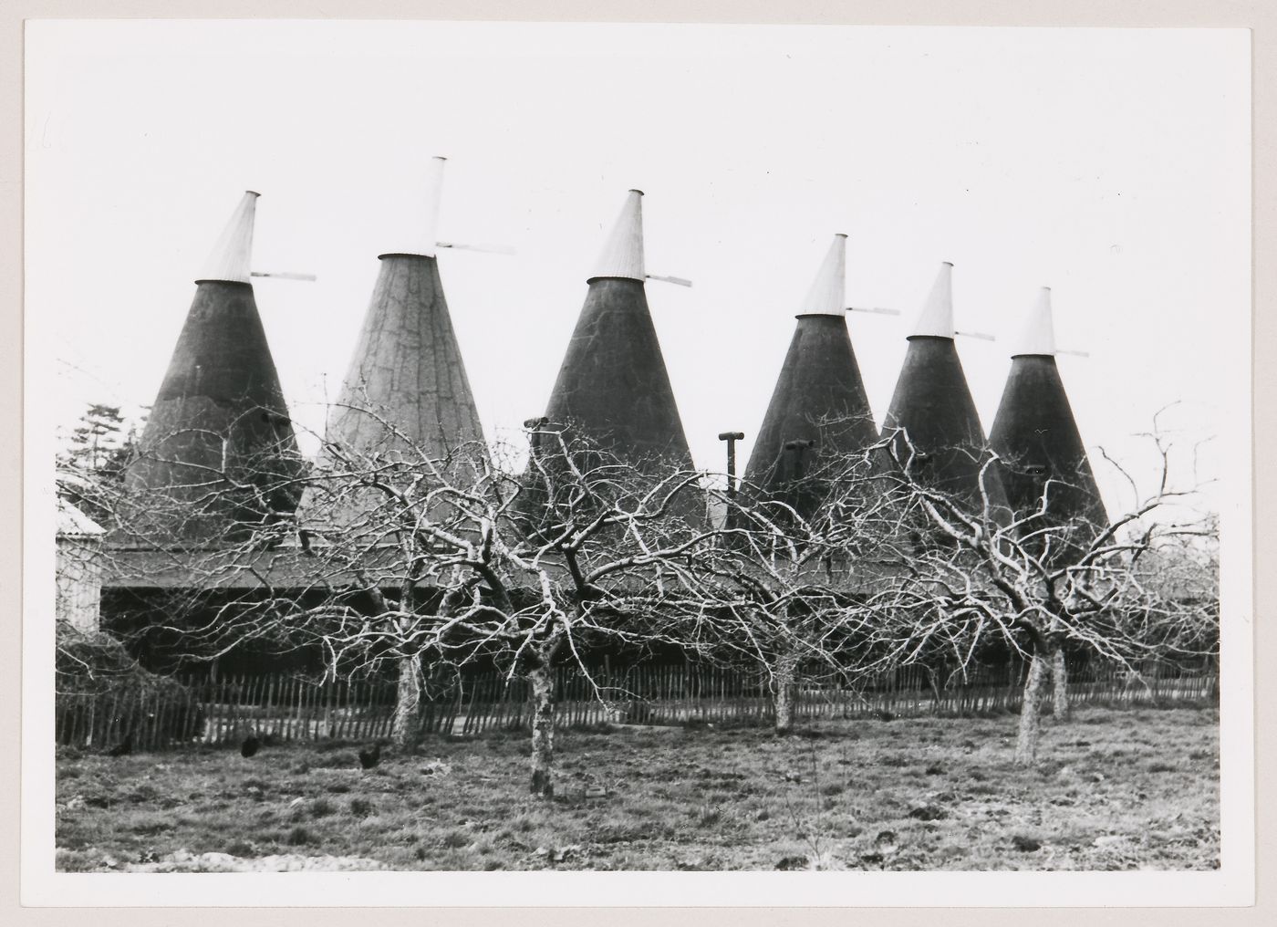 View of oast house, United Kingdom