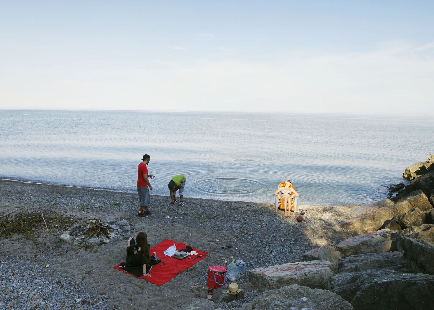 An Enduring Wilderness: Beachfront near the Toronto Hunt Forest, Toronto