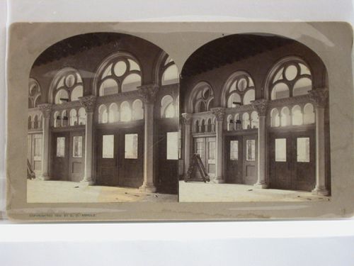 Stereoview of the World's Columbian Exhibition, 1883, Chicago, Illinois
