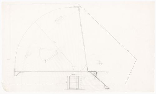 Sections and sketches for Casa De Paolini, Milan, Italy