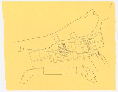 Plan for Monte dei Paschi Bank International Competition for the Design of Piazza Matteotti, Sienna, Italy