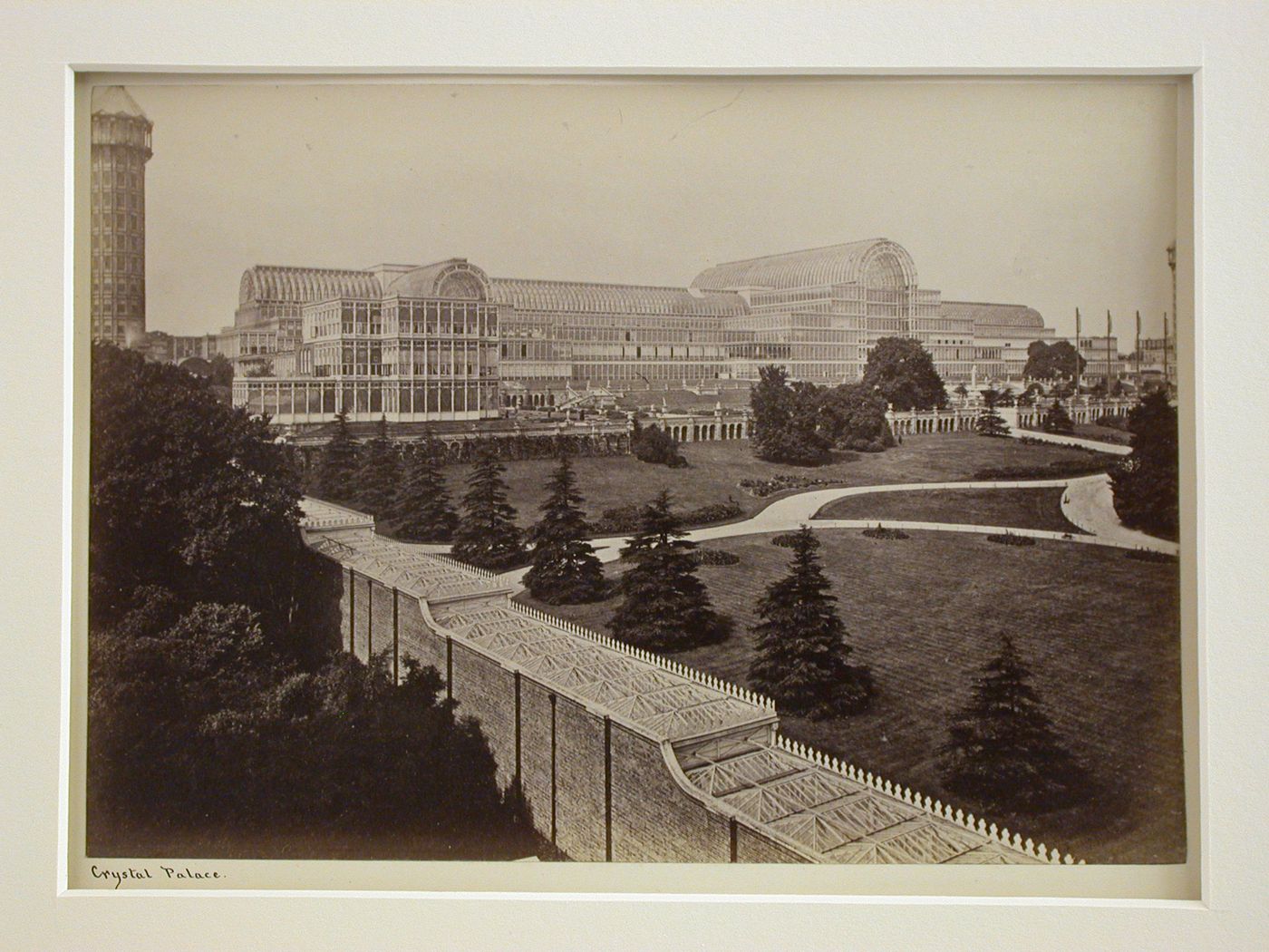 View of Crystal Palace, England