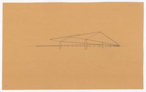 Perspective drawing for Aeropuerto, Buenos Aires, Argentina