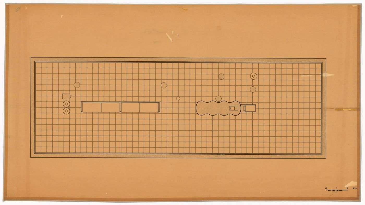 Floor plan for Casa sobre el arroyo, Mar del Plata, Argentina