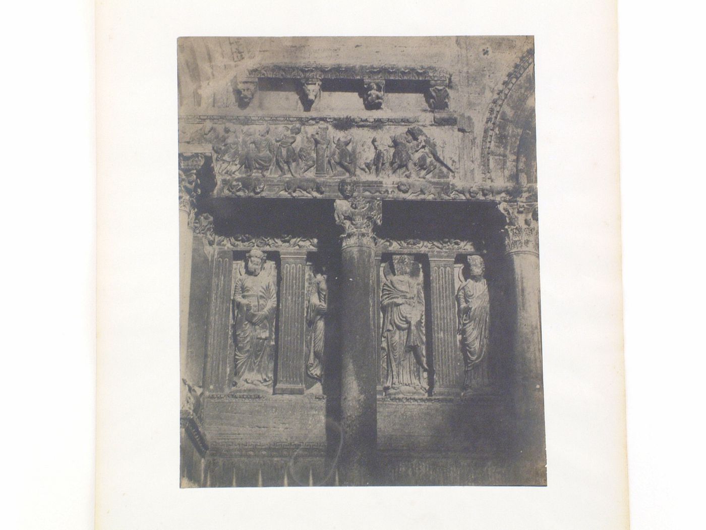 Arles Cathedral, detail, Arles, France