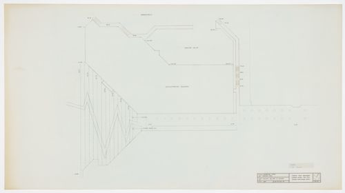 Grading plan, National Gallery of Canada, Ottawa, Ontario