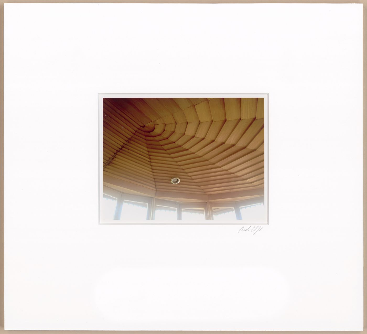 Master bedroom, ceiling, from the series The David and Gladys Wright House