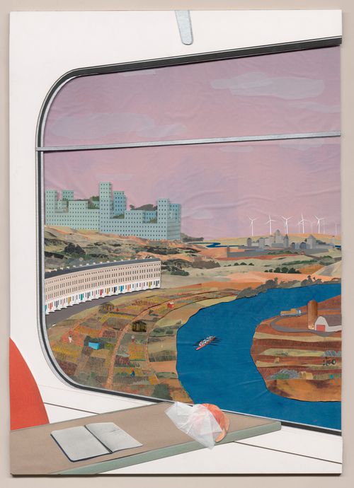 "Windsor landscape" from the series "Our happy life: city scenes"