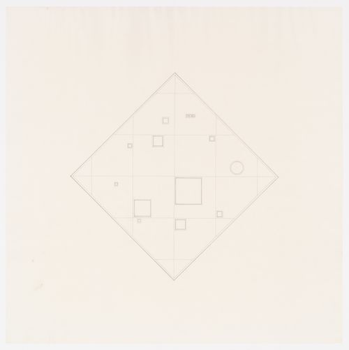 Plan for Diamond House A