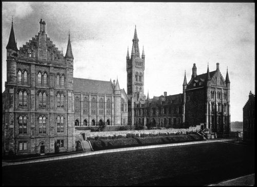 Plate from album ''University of Glasgow, Old and New''