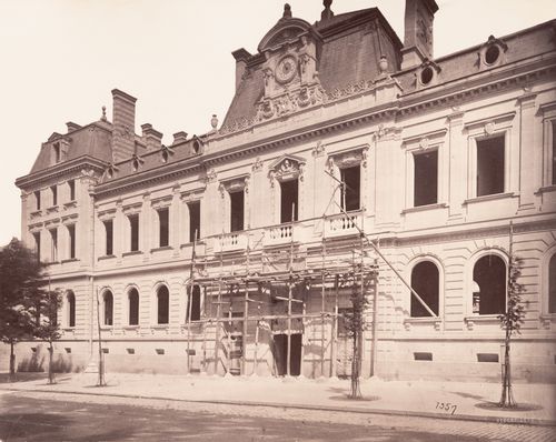 Plate from album ''Buildings, parks and streets of Paris, Versailles and environs, France''