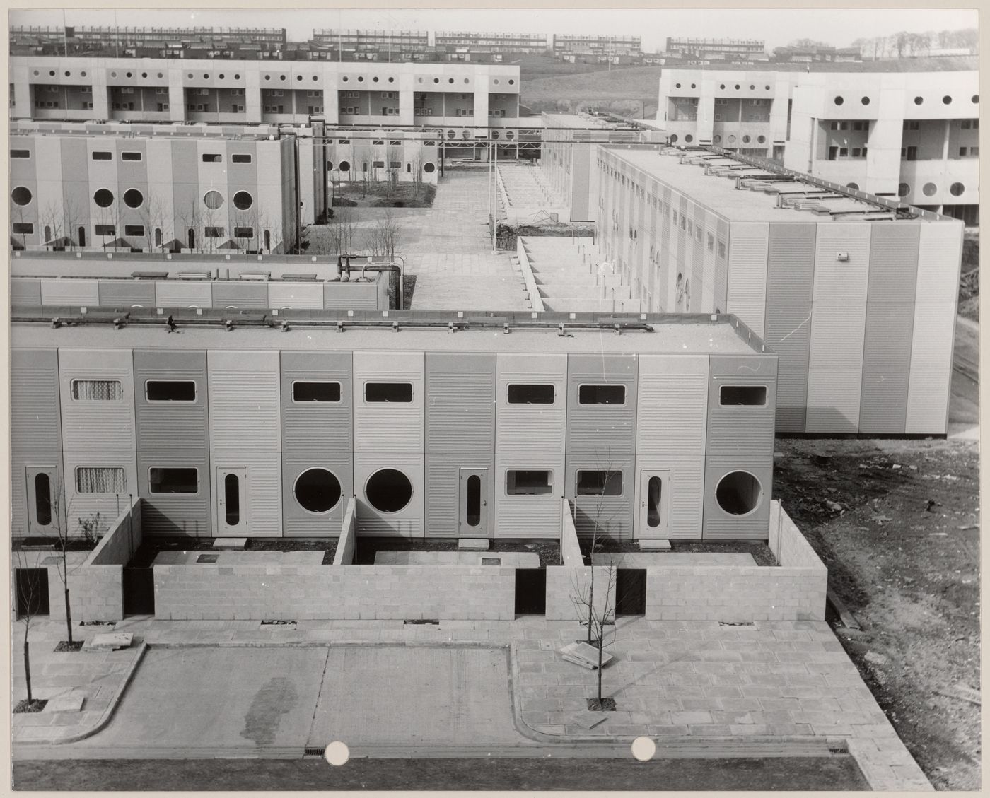 View of Southgate Housing Phase II building site, Runcorn, England