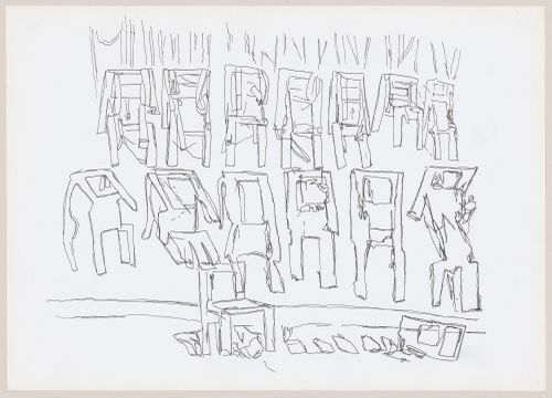 Sketch for Vestirsi Di Siede