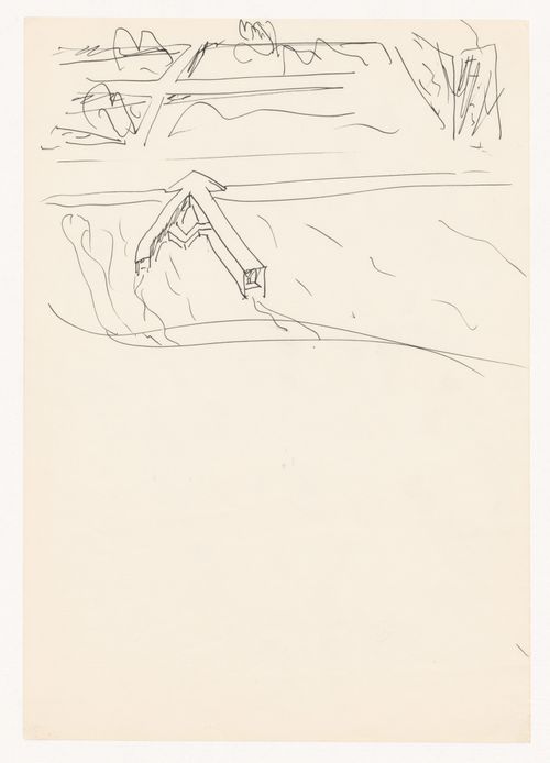 Sketch perspective for Exposição Visiones para Madrid [Visions for Madrid exhibition], Madrid, Spain