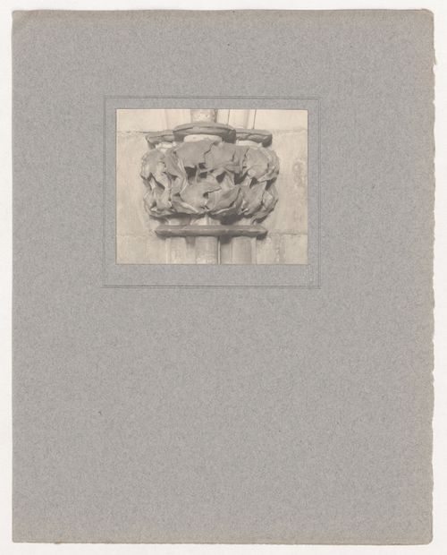 Plate from portfolio ''York Minster Chapter House''