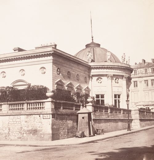 Plate from album ''Buildings, parks and streets of Paris, Versailles and environs, France''