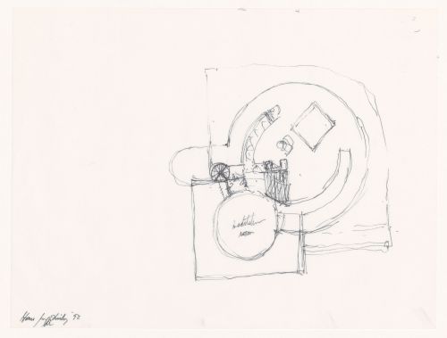 Sketch plan for Shirley MacLaine House, De Baca County, New Mexico