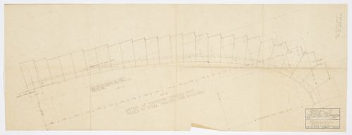 Montréal Neurological Institute, Montréal, Québec: diagram of bridge arch
