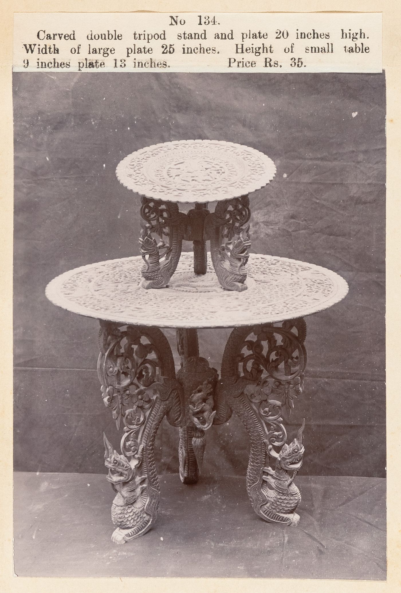 View of a stand, F. Beato Limited, C Road, Mandalay, Burma (now Myanmar)