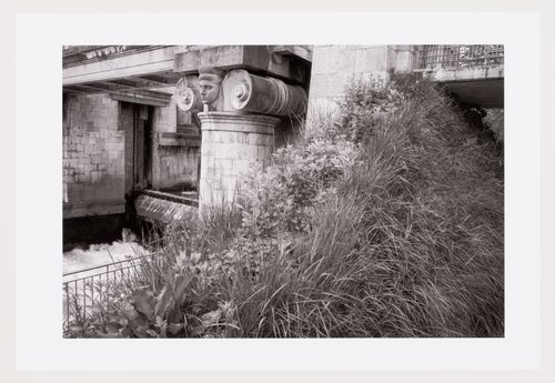Detail of sculpture, Lock Gate on the Ljubljanica, Ljubljana, Slovenia
