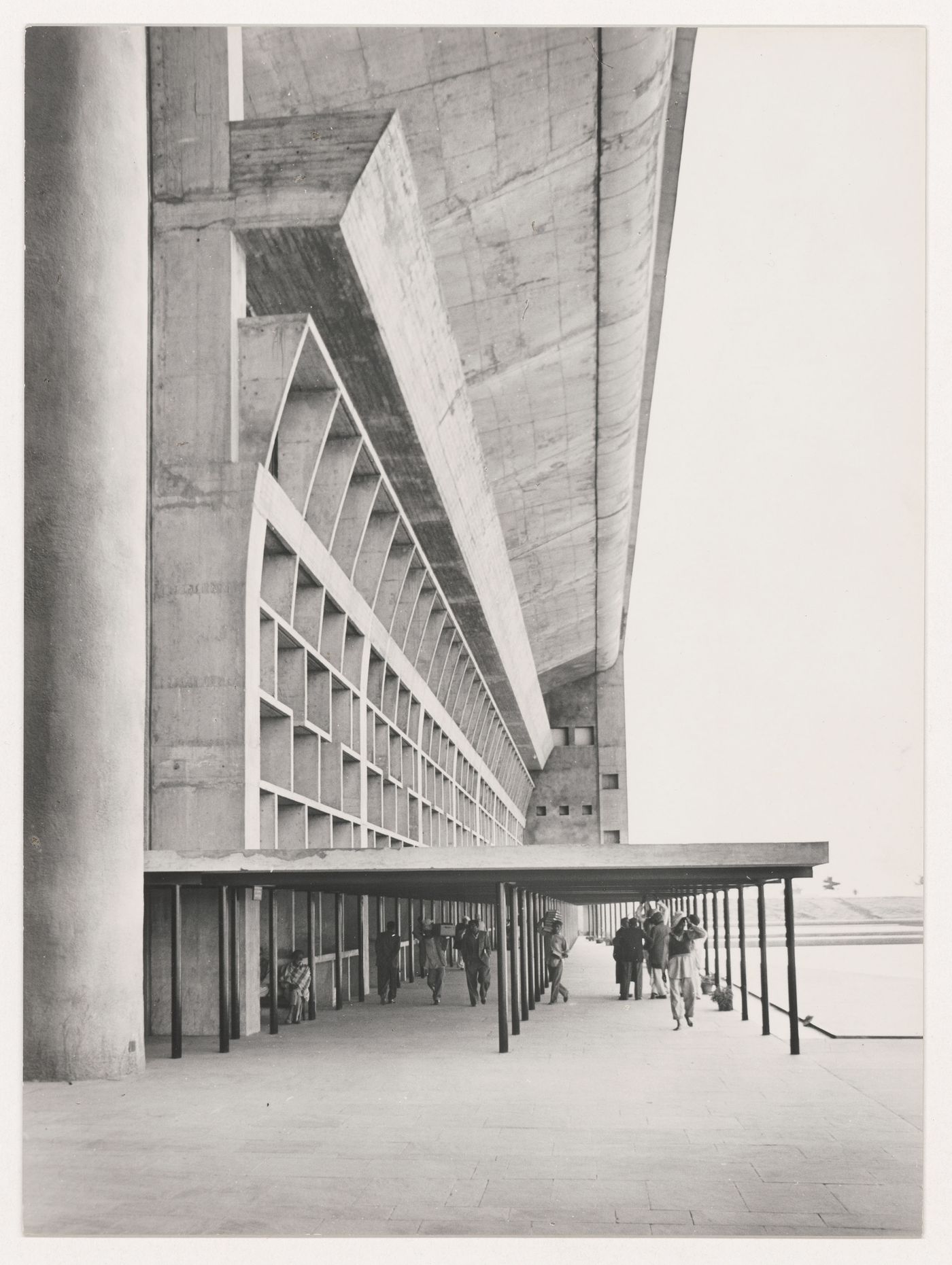 Northeast view of the High Court, Capitol Complex, Chandigarh, India