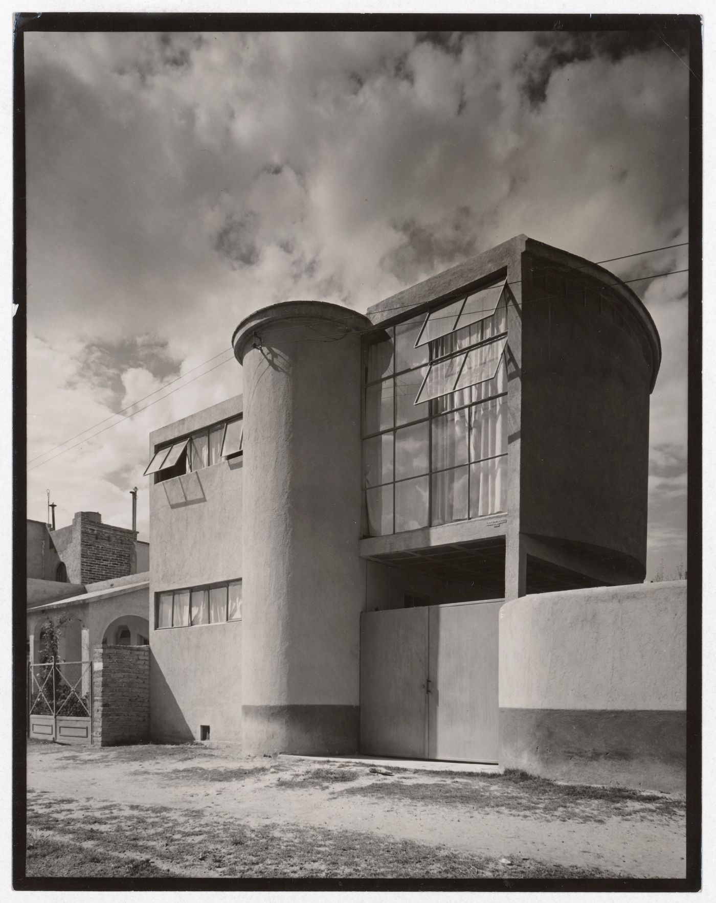 View of the house of Julio Castellanos, Distrito Federal, Mexico