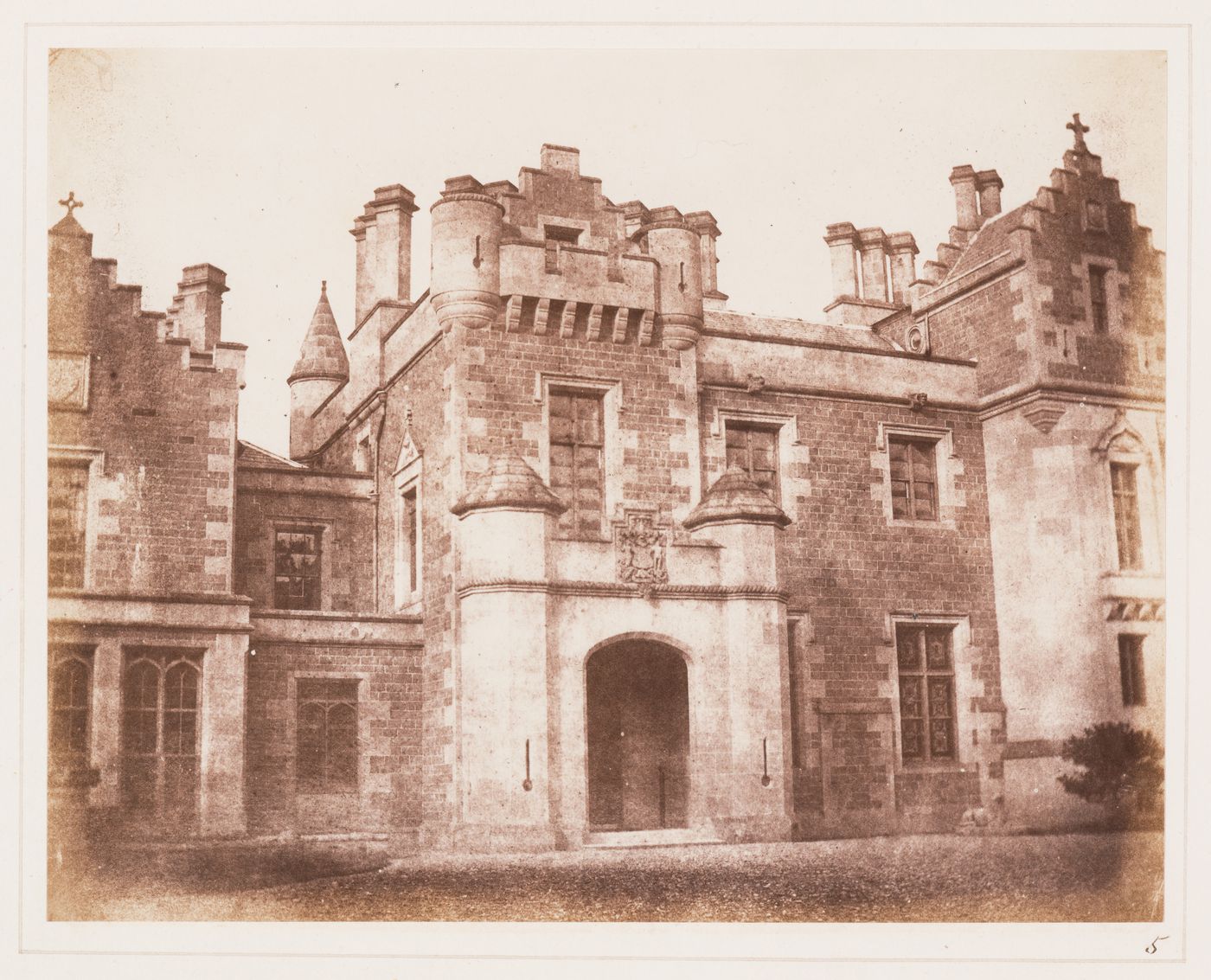 Hall Door, Abbotsford, Scotland