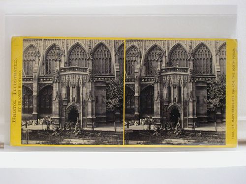 Bristol Illustrated. St. Mary Redcliffe Church, the South Porch.