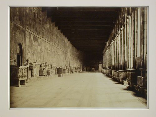 Camposanto, interior, Pisa, Italy