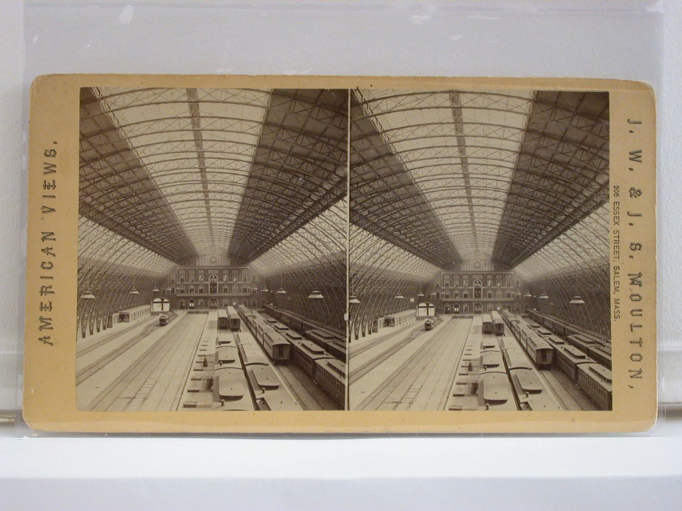 Interior view of Grand Central Depot, New York City