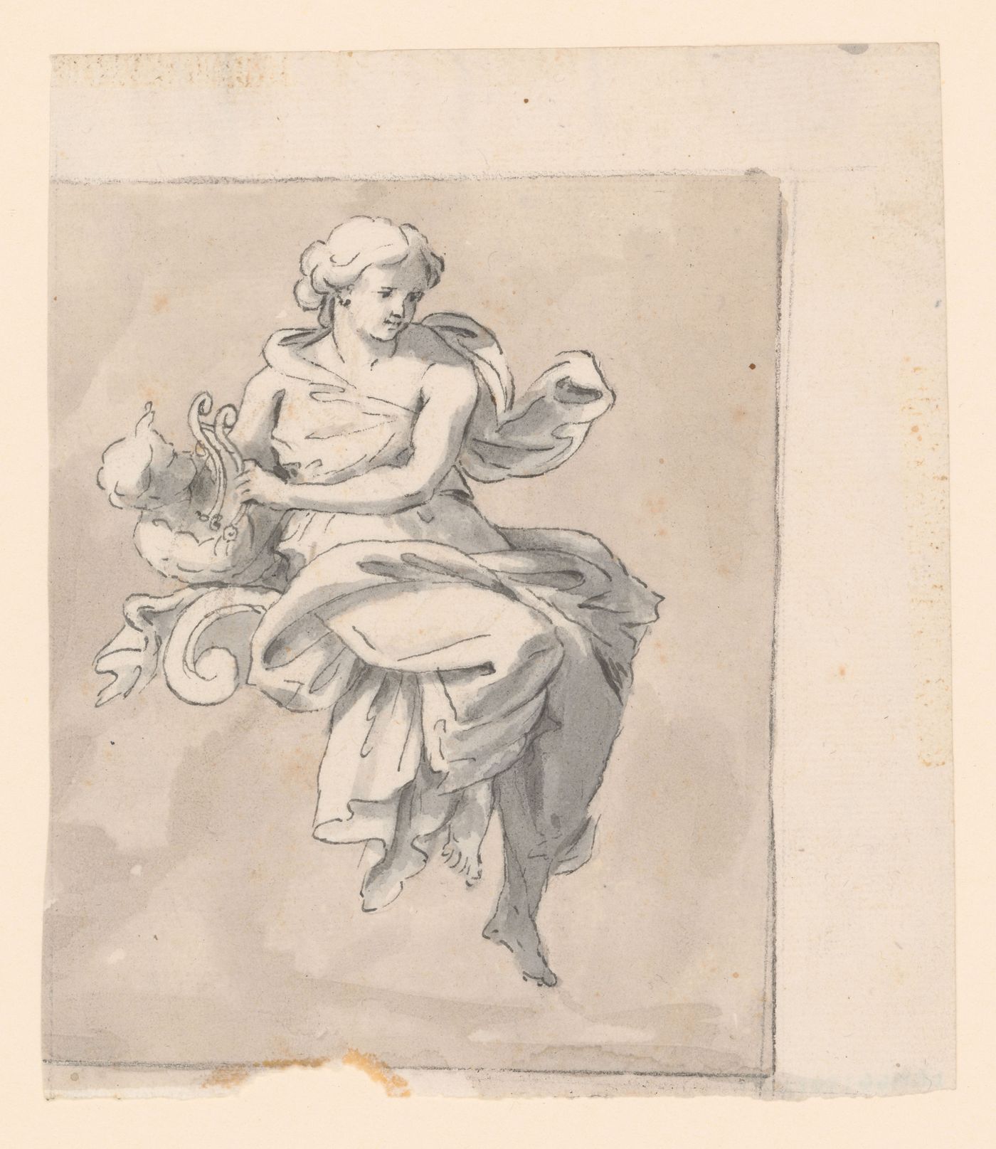 Drawing for an allegory of Temperance